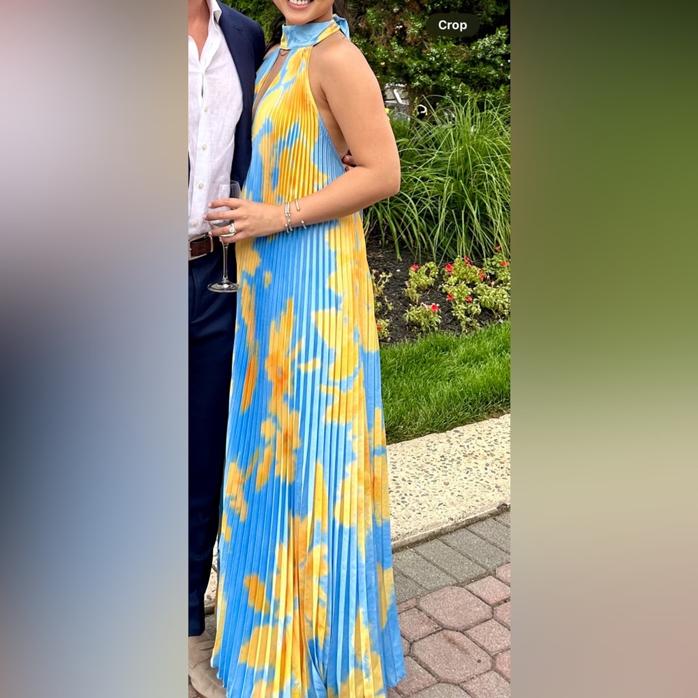 L’IDEE Opera Gown - Jardin Blue